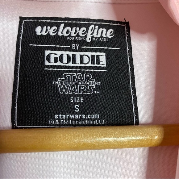 Star Wars Juniors Pink Hooded Rebel Dress Rey Small Fandom Cosplay - Picture 4 of 15